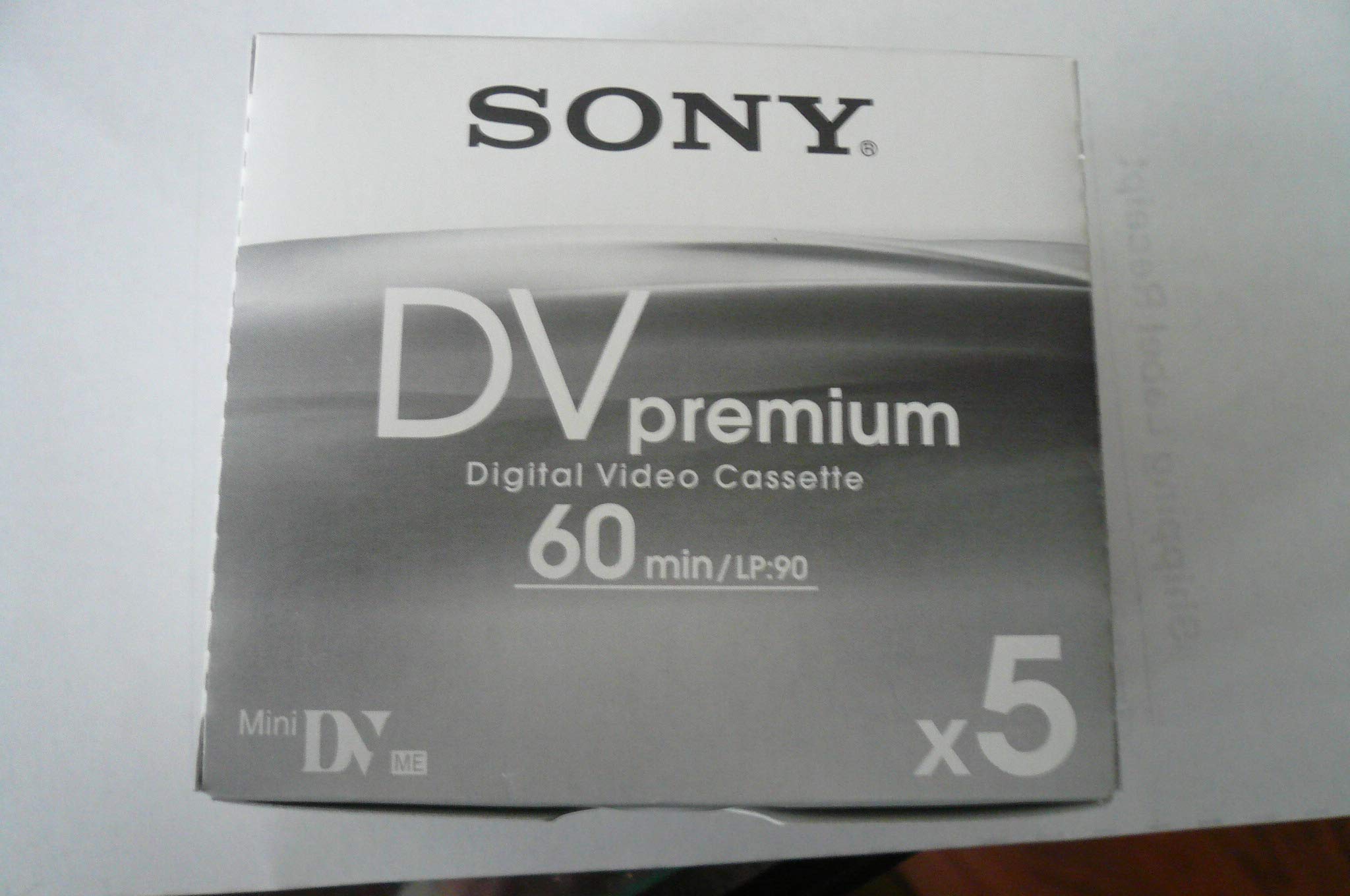 Amazon.com: Sony DVM60PR4 Mini DV tape 60 min. Premium (5 Pack